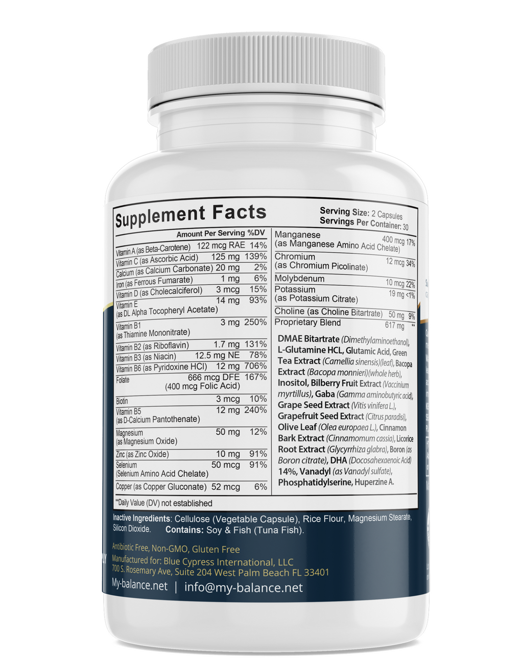 Clarity-Bright Minds Multivitamin