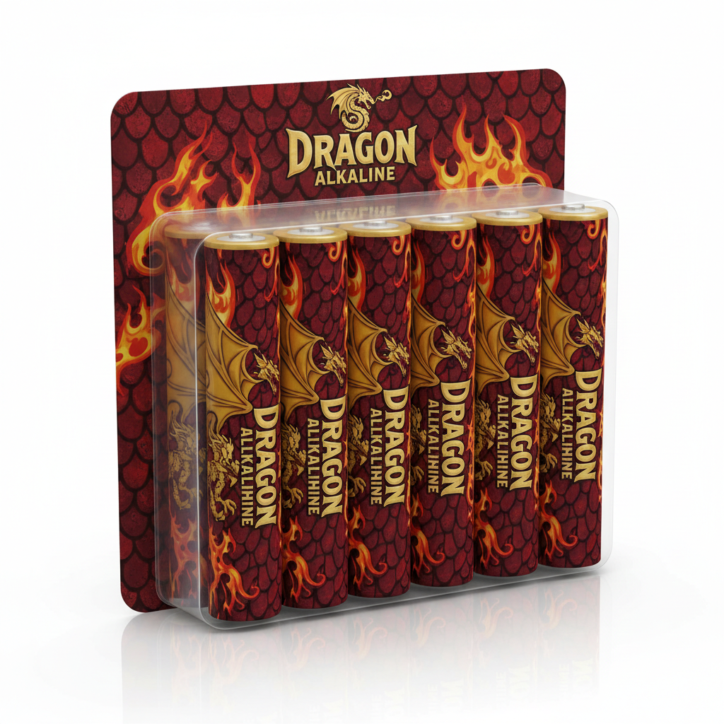 Dragon Alkaline AA Batteries